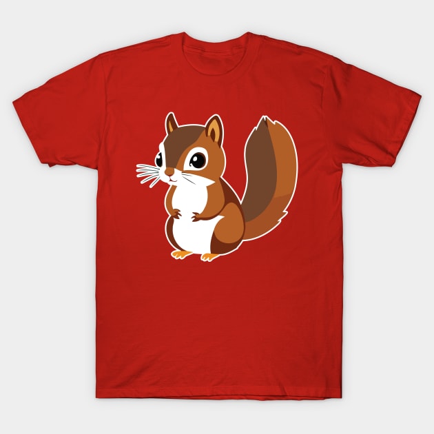 Squirrel T-Shirt by IDesign23